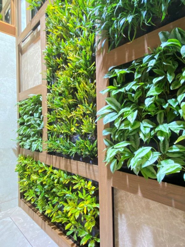 The Westin Manila green wall