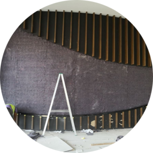 Installation of Felt